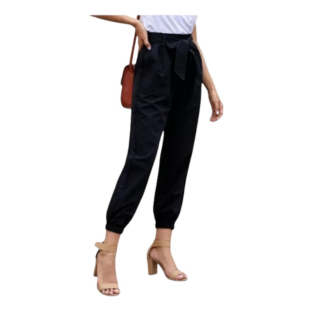 Belted Frock-Style Pants - Picture 6 of 12